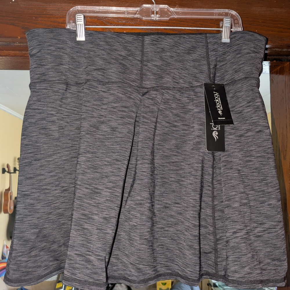 Gray Athletic Skirt